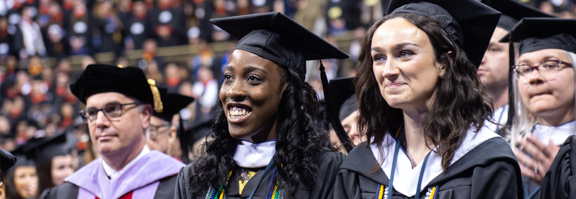 smiling graduates